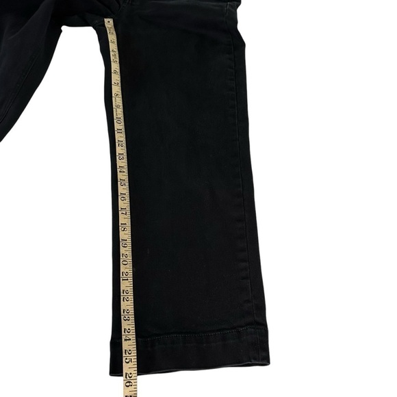 EVERLANE STRAIGHT LEG CROP BLACK JEANS SIZE 6 - Picture 14 of 15